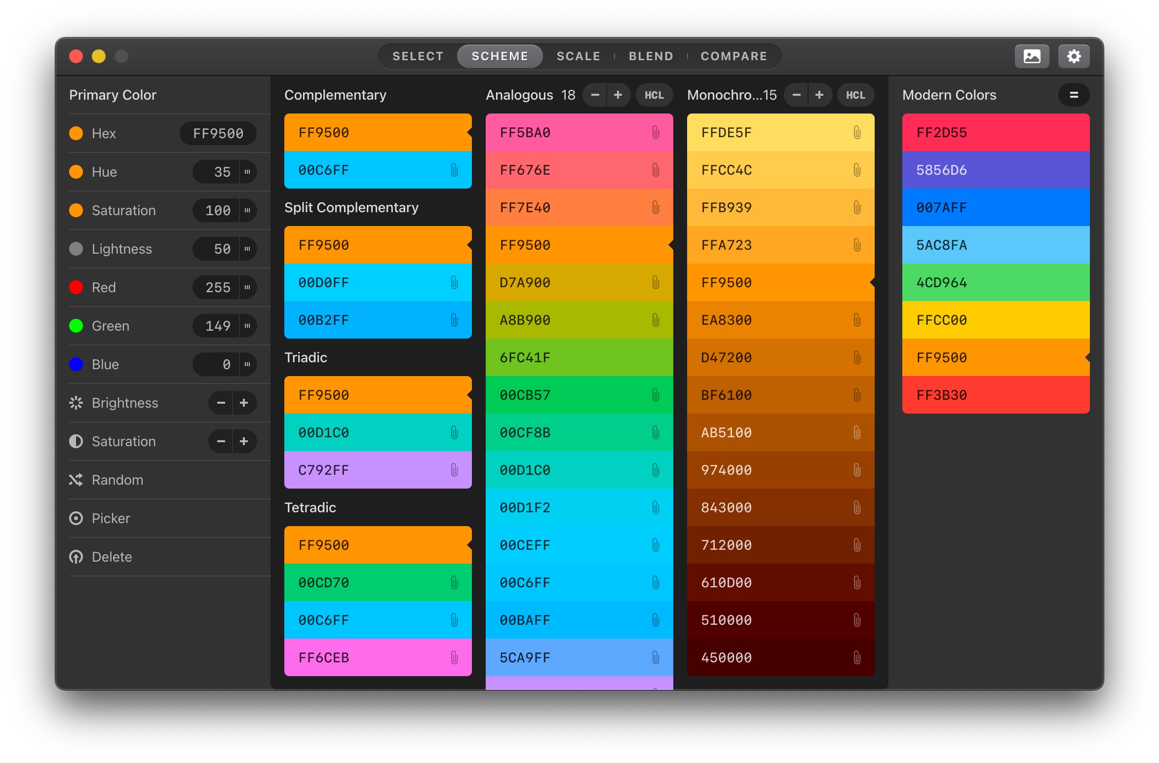 ColorPix: программа для работы с цветом. Необходима каждому web-дизайнеру